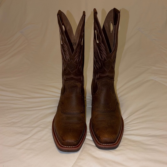 Ariat Cowboy Boots Men’s size 8.5 EE (wide) - Picture 4 of 10
